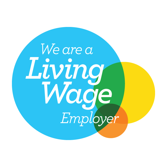 We are an accredited Living Wage employer!